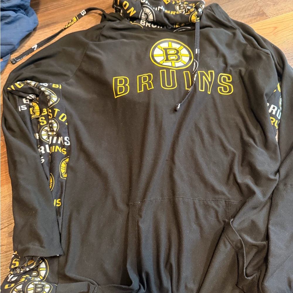 Boston Bruins Black & Yellow Pullover Hoodie